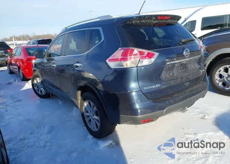 2016 Nissan Rogue Sv from USA, damaged, VIN KNMAT2MV8GP727420